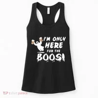 I'm Only here For The Boos! Ghost Women's Tank Top thumb 0