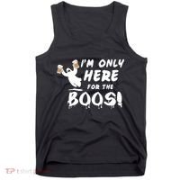 I'm Only here For The Boos! Ghost Tank Top thumb 0