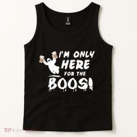 I'm Only here For The Boos! Ghost Tank Top thumb 2