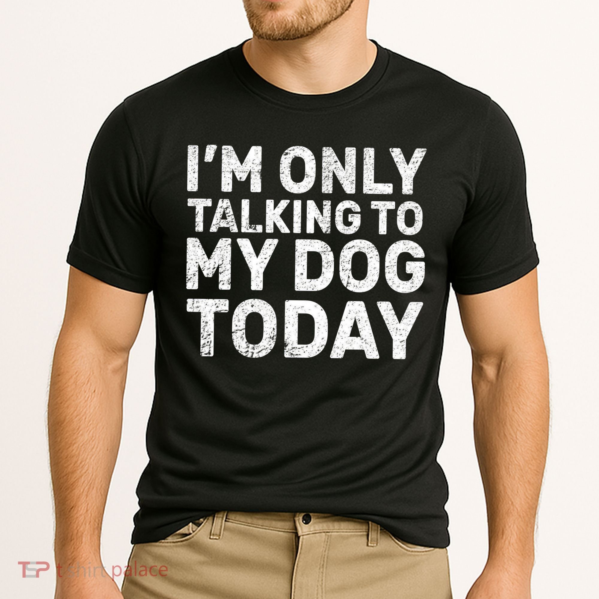 I'm Only Talking To My Dog Today Cooling Performance Crew T-Shirt
