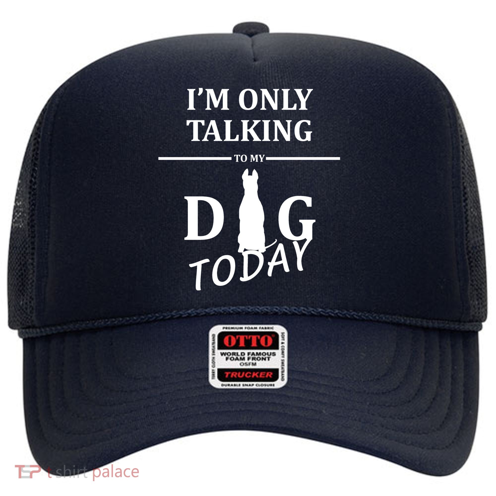 I'm Only Talking To My Dog Today Funny Hat