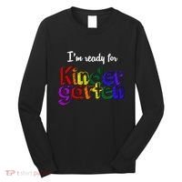 I'm Ready For Kindergarten Long Sleeve Shirt thumb 0