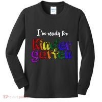 I'm Ready For Kindergarten Kids Long Sleeve Shirt thumb 0