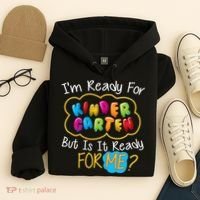 I'm Ready Kids First Day Of Kindergarten Hoodie thumb 4