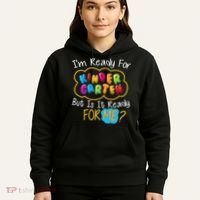 I'm Ready Kids First Day Of Kindergarten Hoodie thumb 5