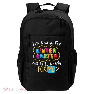 I'm Ready Kids First Day Of Kindergarten Backpack