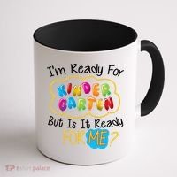 I'm Ready Kids First Day Of Kindergarten Coffee Mug thumb 1