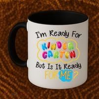 I'm Ready Kids First Day Of Kindergarten Coffee Mug thumb 2