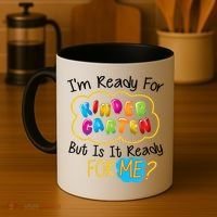 I'm Ready Kids First Day Of Kindergarten Coffee Mug thumb 4