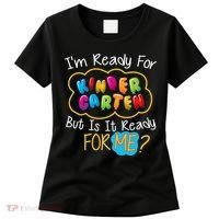 I'm Ready Kids First Day Of Kindergarten Women's T-Shirt thumb 0