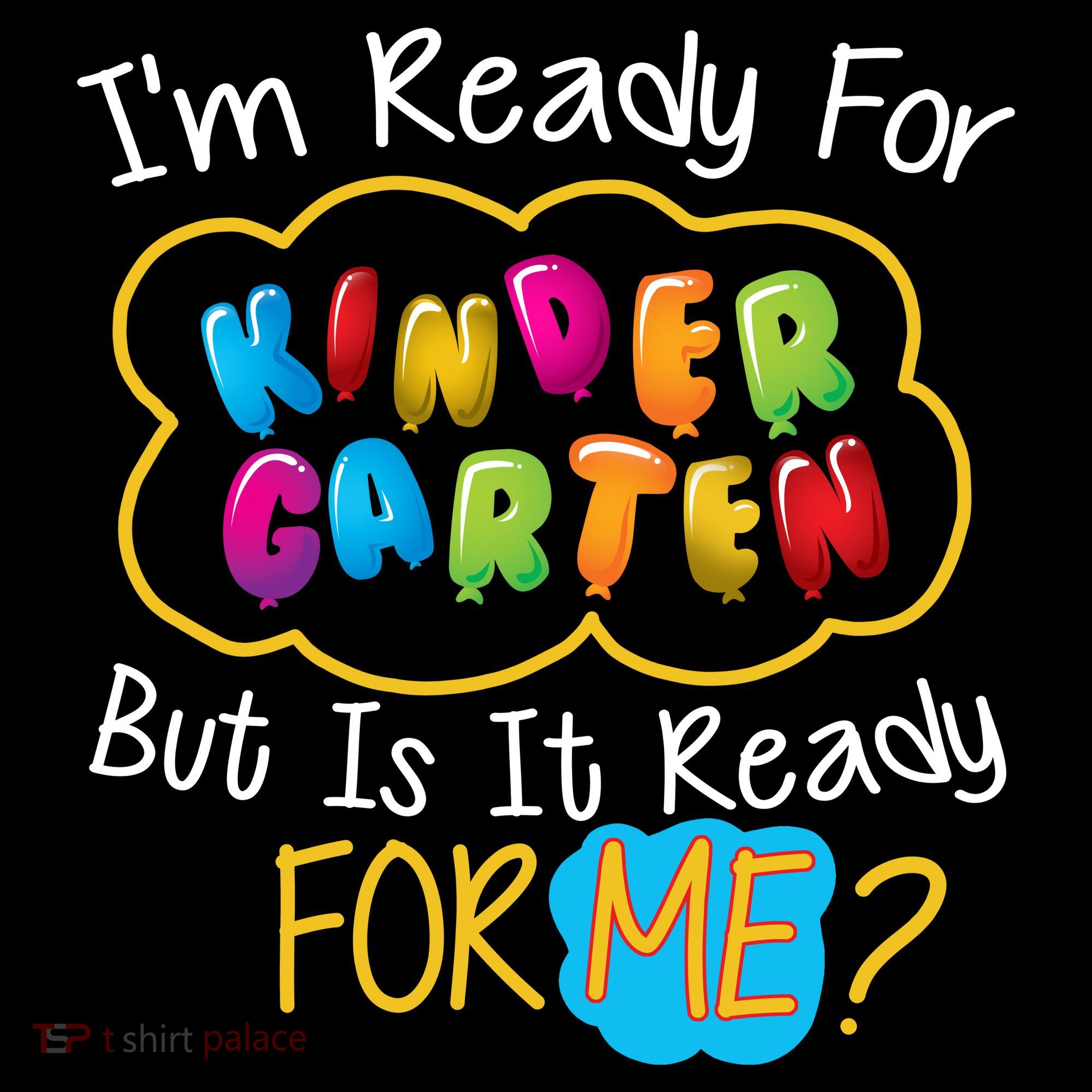 I'm Ready Kids First Day Of Kindergarten Kids Long Sleeve Shirt