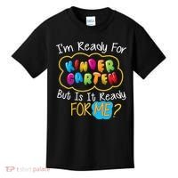 I'm Ready Kids First Day Of Kindergarten Kids T-Shirt thumb 0