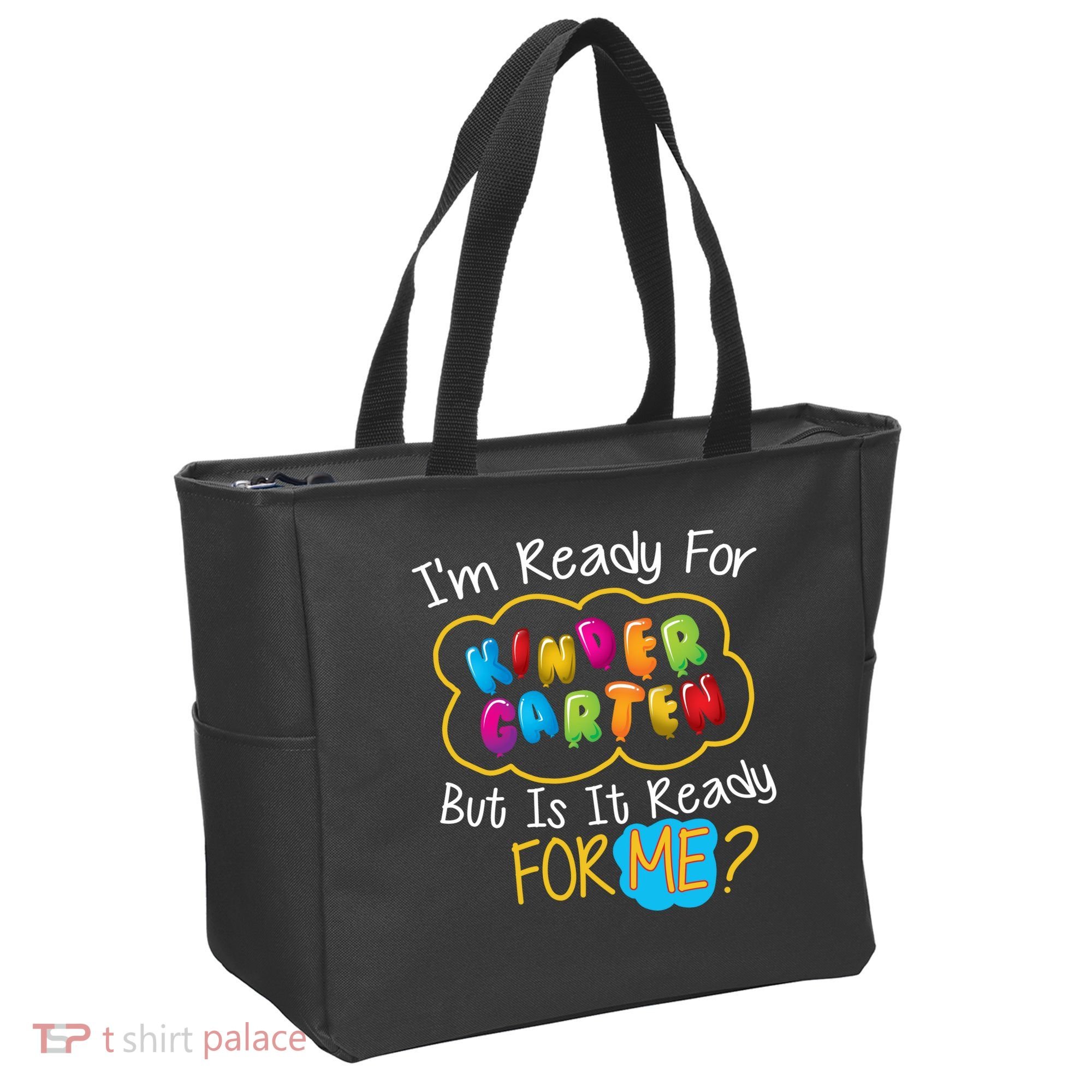 I'm Ready Kids First Day Of Kindergarten Tote Bag