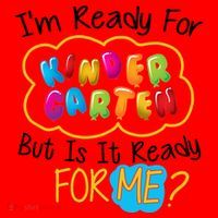 I'm Ready Kids First Day Of Kindergarten Santa Hat thumb 1