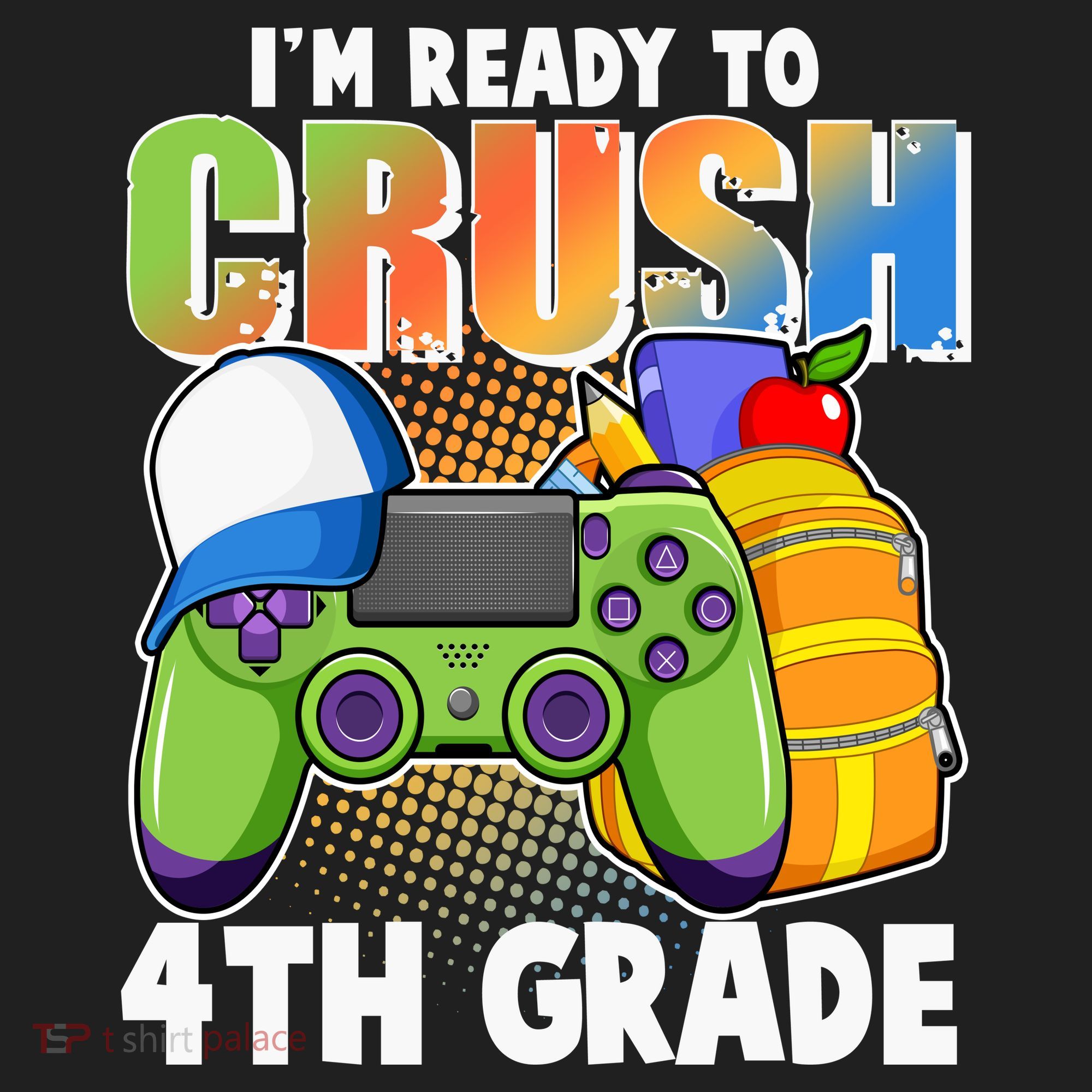 I'm Ready To Crush 4th Grade Video Gamer Women's Sweatshirt