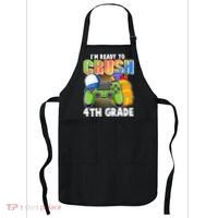 I'm Ready To Crush 4th Grade Video Gamer Apron thumb 0