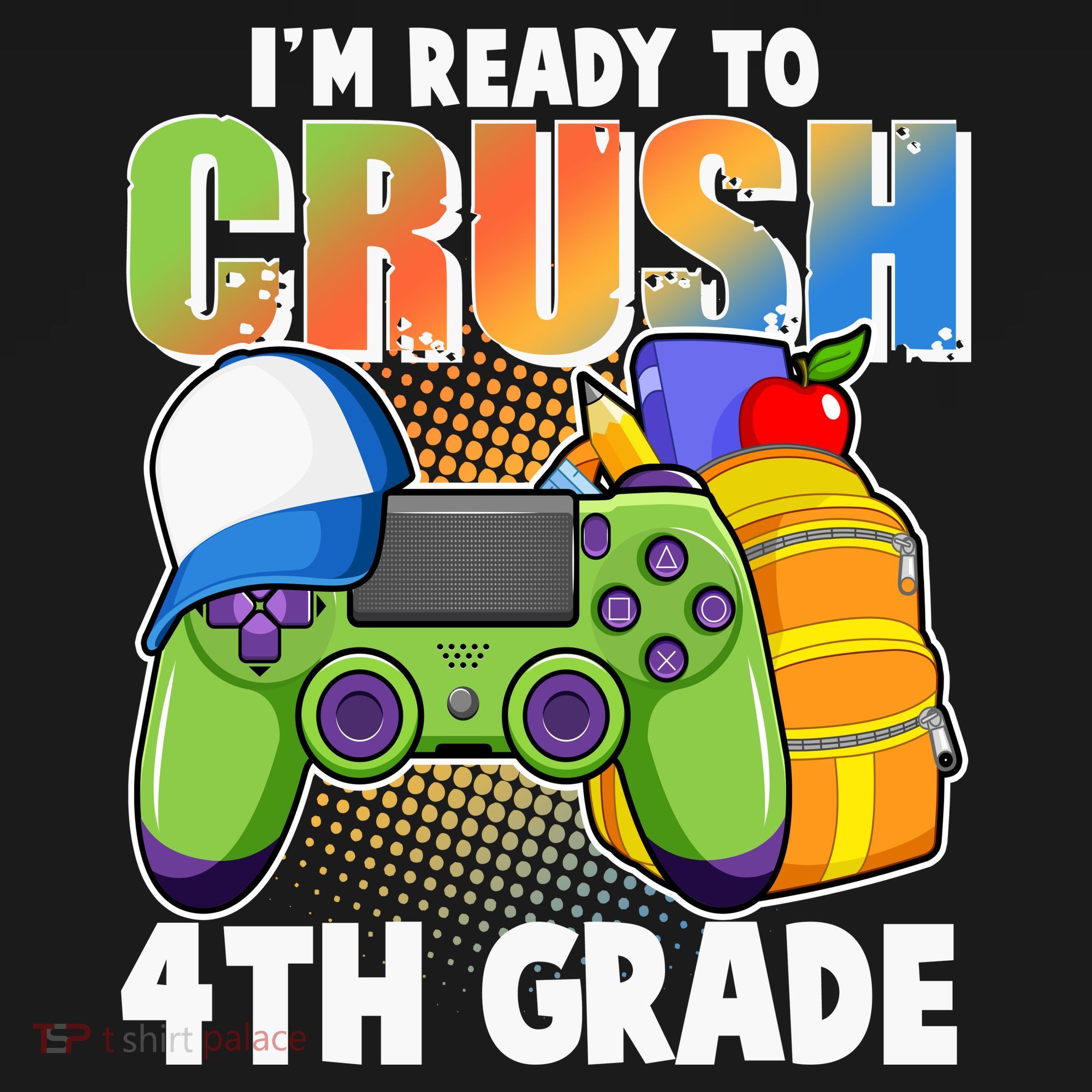 I'm Ready To Crush 4th Grade Video Gamer Sweatshirt