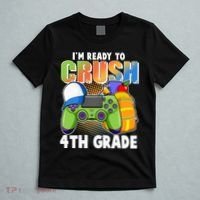 I'm Ready To Crush 4th Grade Video Gamer T-Shirt thumb 5