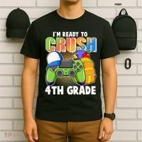 I'm Ready To Crush 4th Grade Video Gamer T-Shirt thumb 6