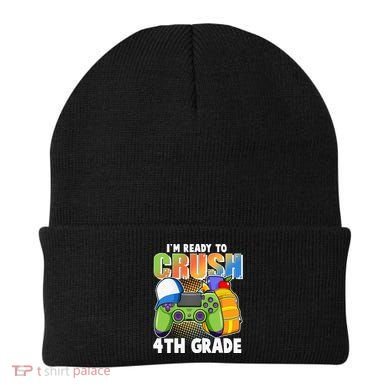I'm Ready To Crush 4th Grade Video Gamer Beanie
