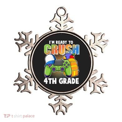 I'm Ready To Crush 4th Grade Video Gamer Ornament