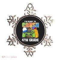 I'm Ready To Crush 4th Grade Video Gamer Ornament thumb 0