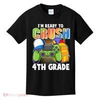 I'm Ready To Crush 4th Grade Video Gamer Kids T-Shirt thumb 0