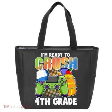 I'm Ready To Crush 4th Grade Video Gamer Tote Bag