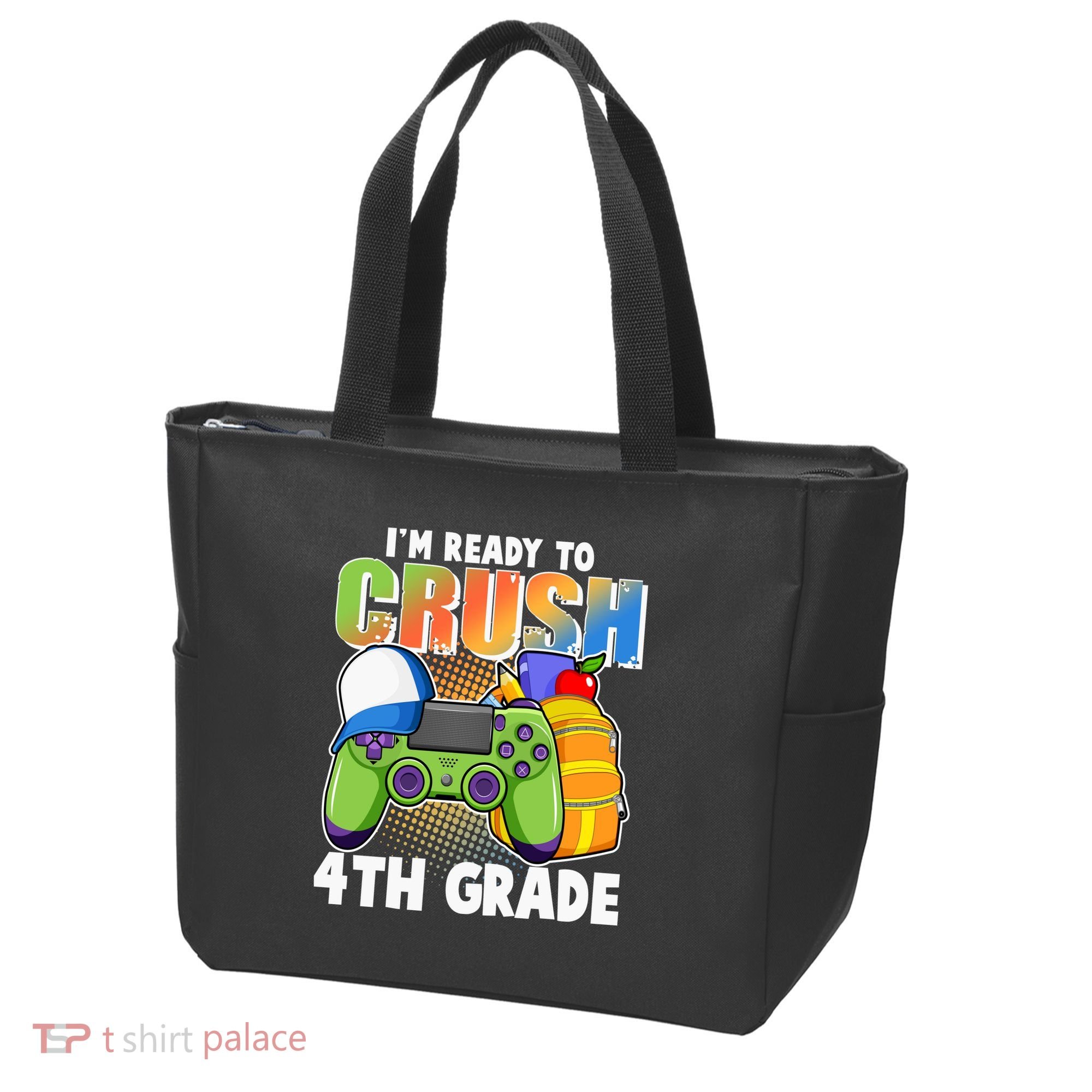 I'm Ready To Crush 4th Grade Video Gamer Tote Bag