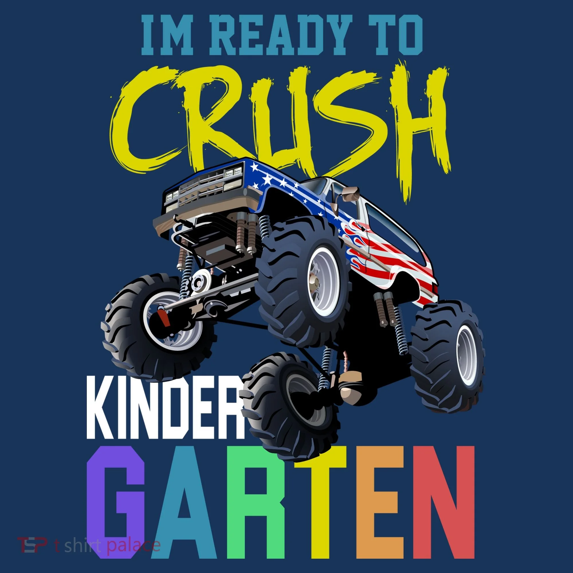 I'm Ready To Crush Kindergarten Doggie Tank
