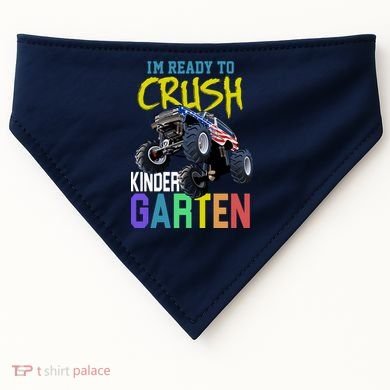 I'm Ready To Crush Kindergarten USA-Made Doggie Bandana