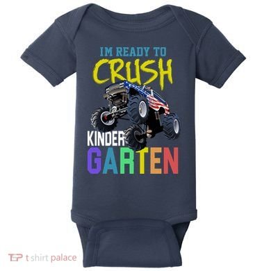 I'm Ready To Crush Kindergarten Baby Bodysuit