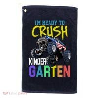 I'm Ready To Crush Kindergarten Golf Towel thumb 0