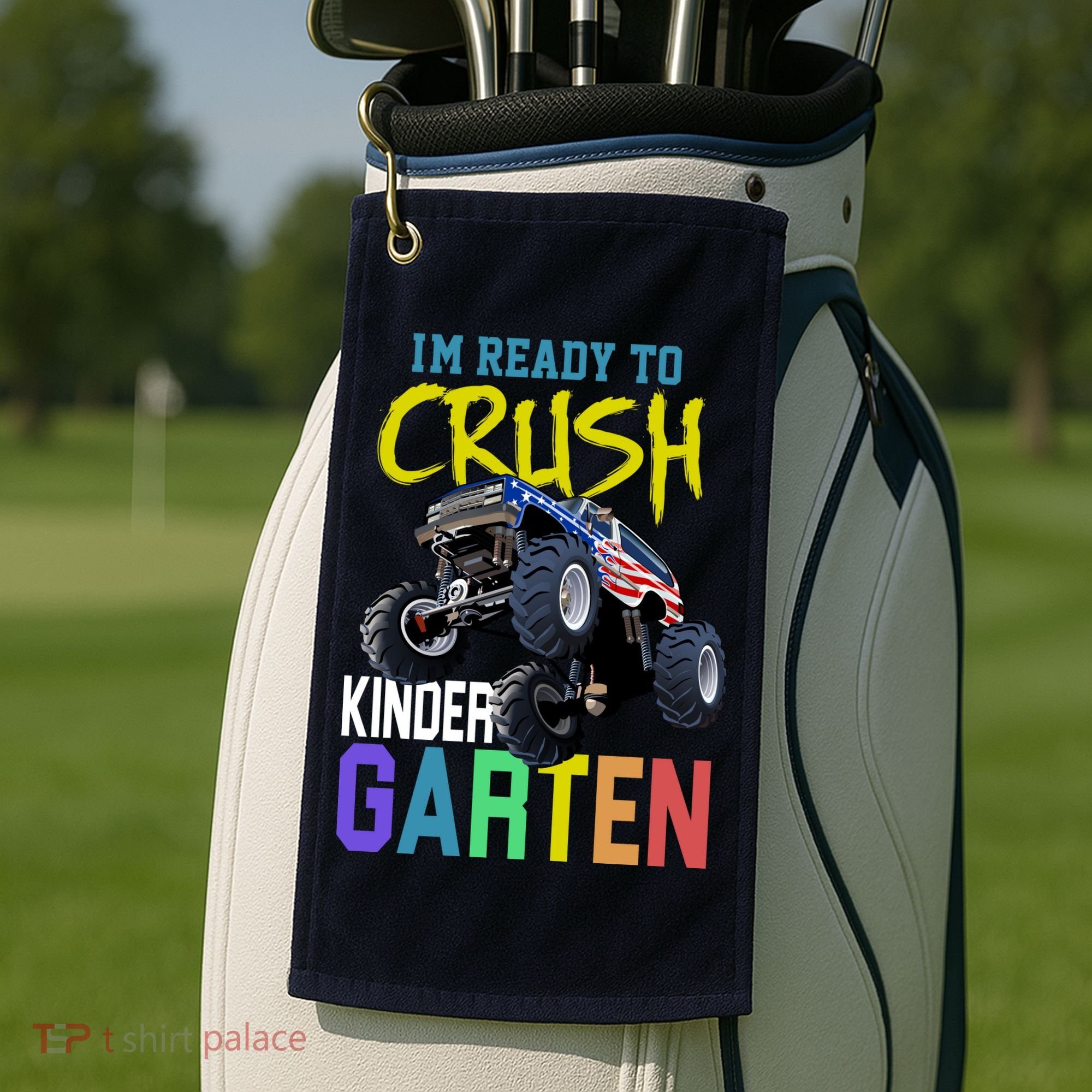 I'm Ready To Crush Kindergarten Golf Towel