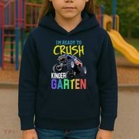 I'm Ready To Crush Kindergarten Kids Hoodie thumb 3