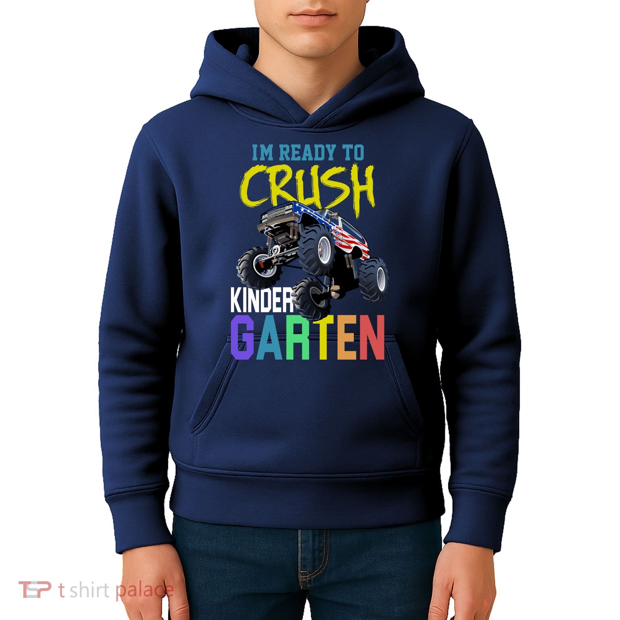 I'm Ready To Crush Kindergarten Kids Hoodie