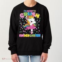 I'm Ready To Crush Kindergarten Cute Unicorn Women's Sweatshirt thumb 0