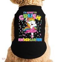 I'm Ready To Crush Kindergarten Cute Unicorn Doggie Tank thumb 0