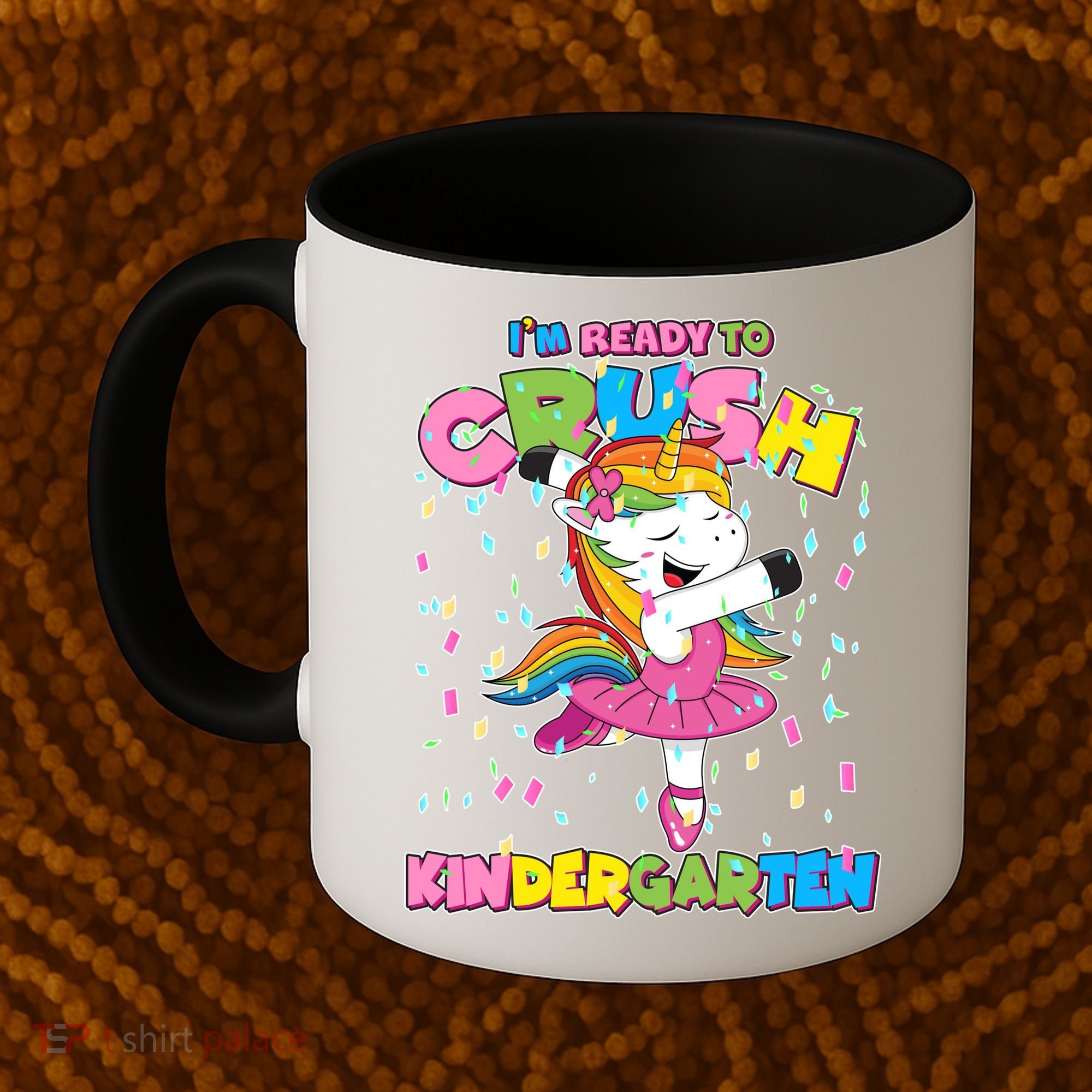 I'm Ready To Crush Kindergarten Cute Unicorn Coffee Mug