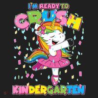 I'm Ready To Crush Kindergarten Cute Unicorn Beanie thumb 2
