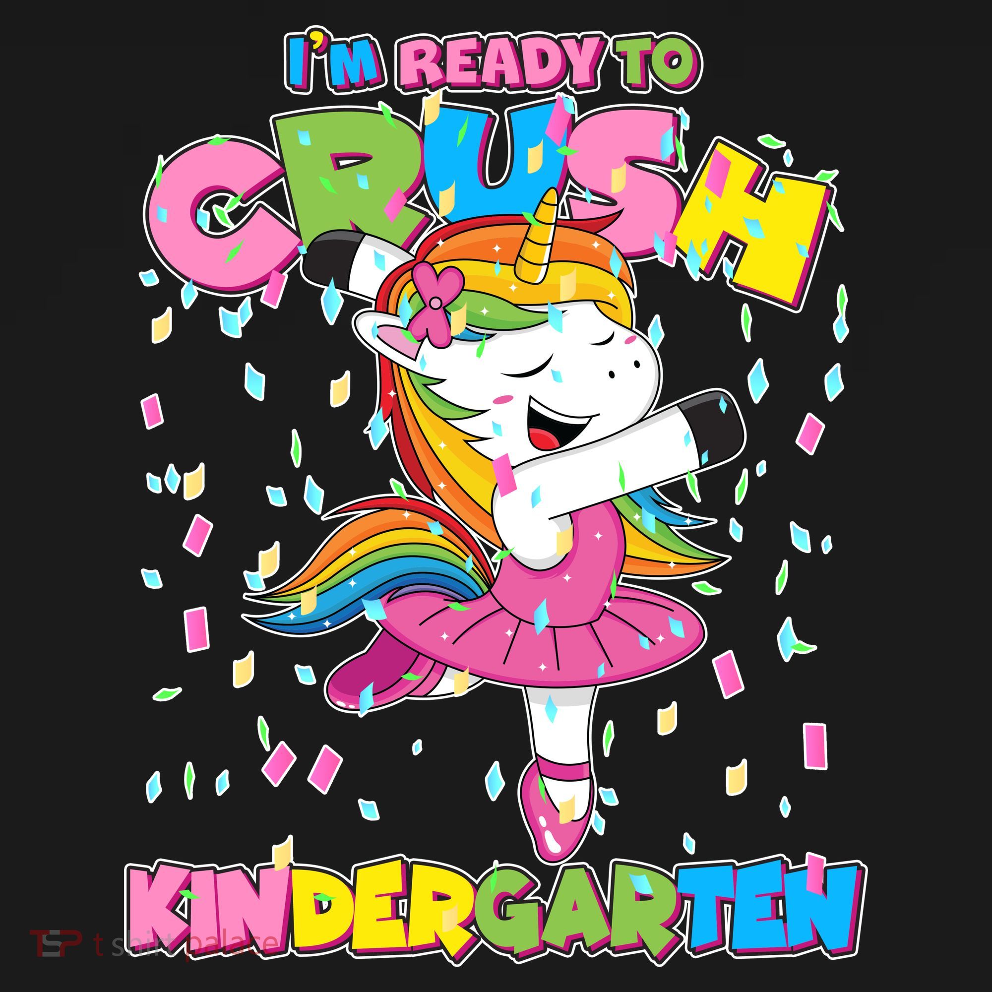 I'm Ready To Crush Kindergarten Cute Unicorn Ornament
