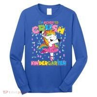 I'm Ready To Crush Kindergarten Cute Unicorn Long Sleeve Shirt thumb 0