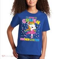 I'm Ready To Crush Kindergarten Cute Unicorn Kids T-Shirt thumb 2