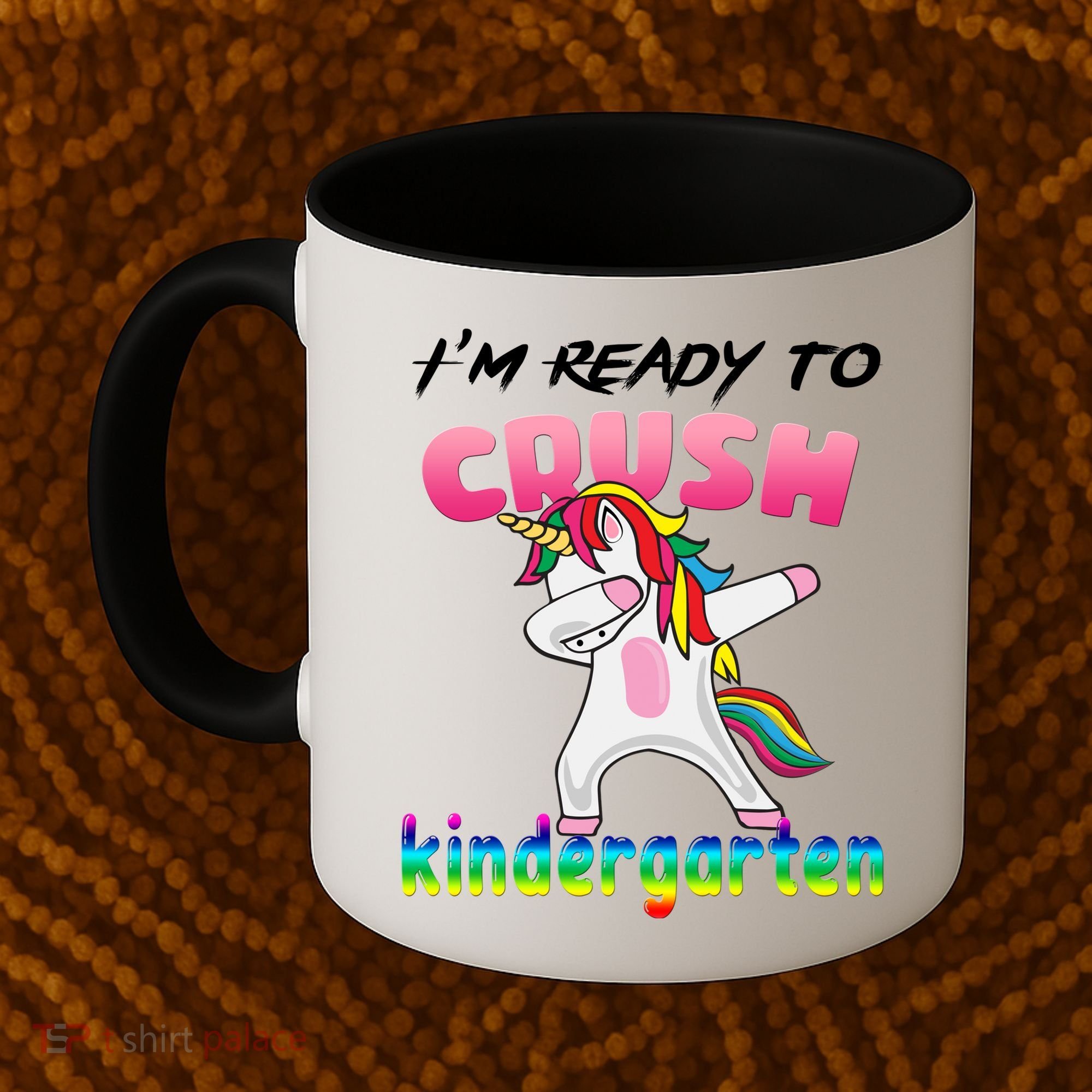 I'm Ready To Crush Kindergarten Cute Unicorn Dab Coffee Mug