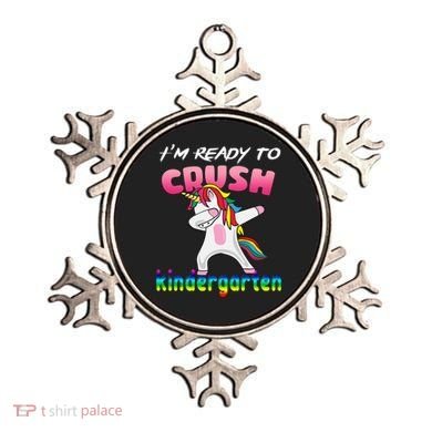 I'm Ready To Crush Kindergarten Cute Unicorn Dab Ornament