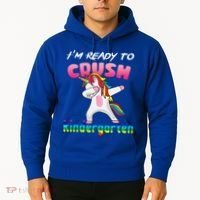 I'm Ready To Crush Kindergarten Cute Unicorn Dab Hoodie thumb 2