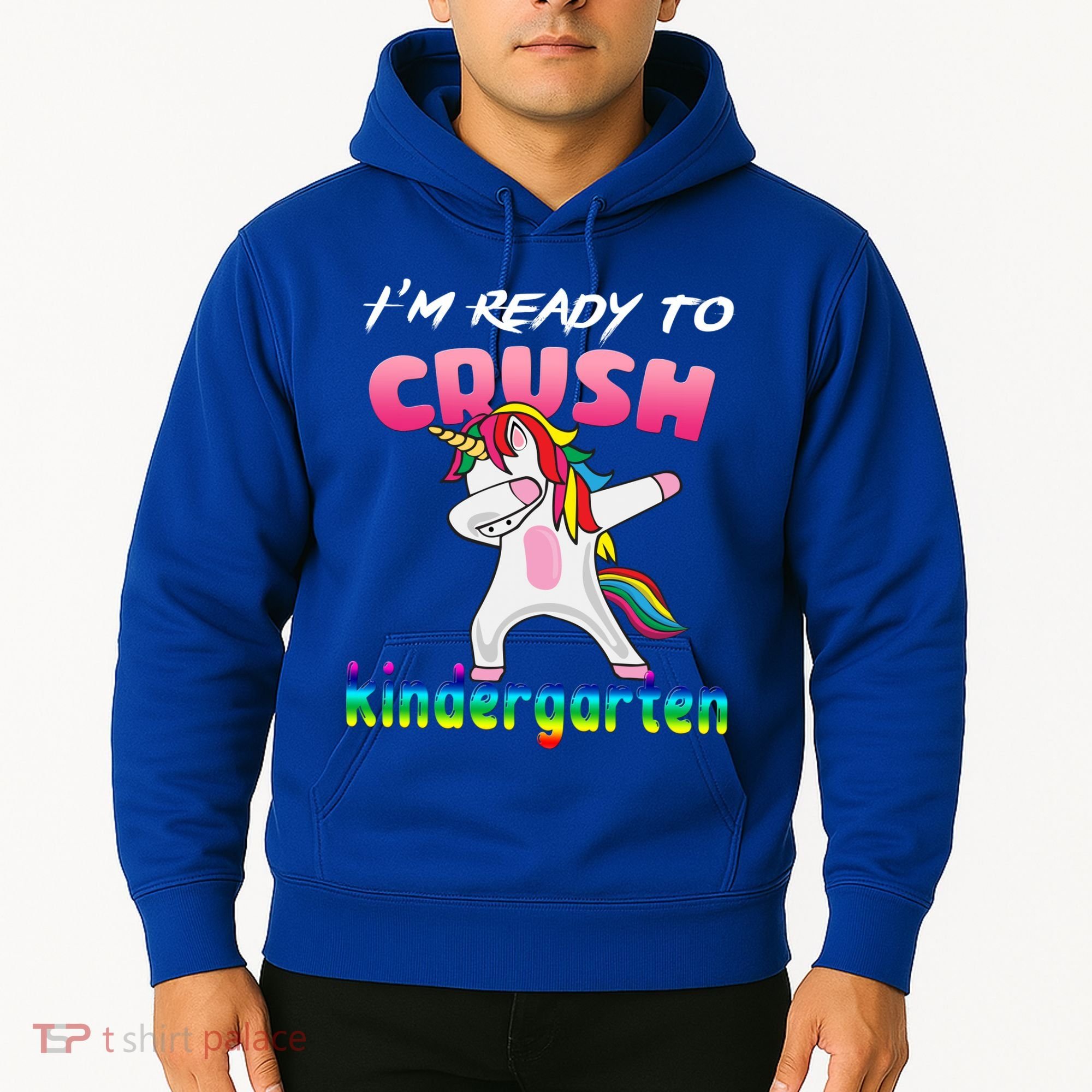 I'm Ready To Crush Kindergarten Cute Unicorn Dab Hoodie