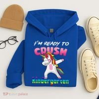 I'm Ready To Crush Kindergarten Cute Unicorn Dab Hoodie thumb 4