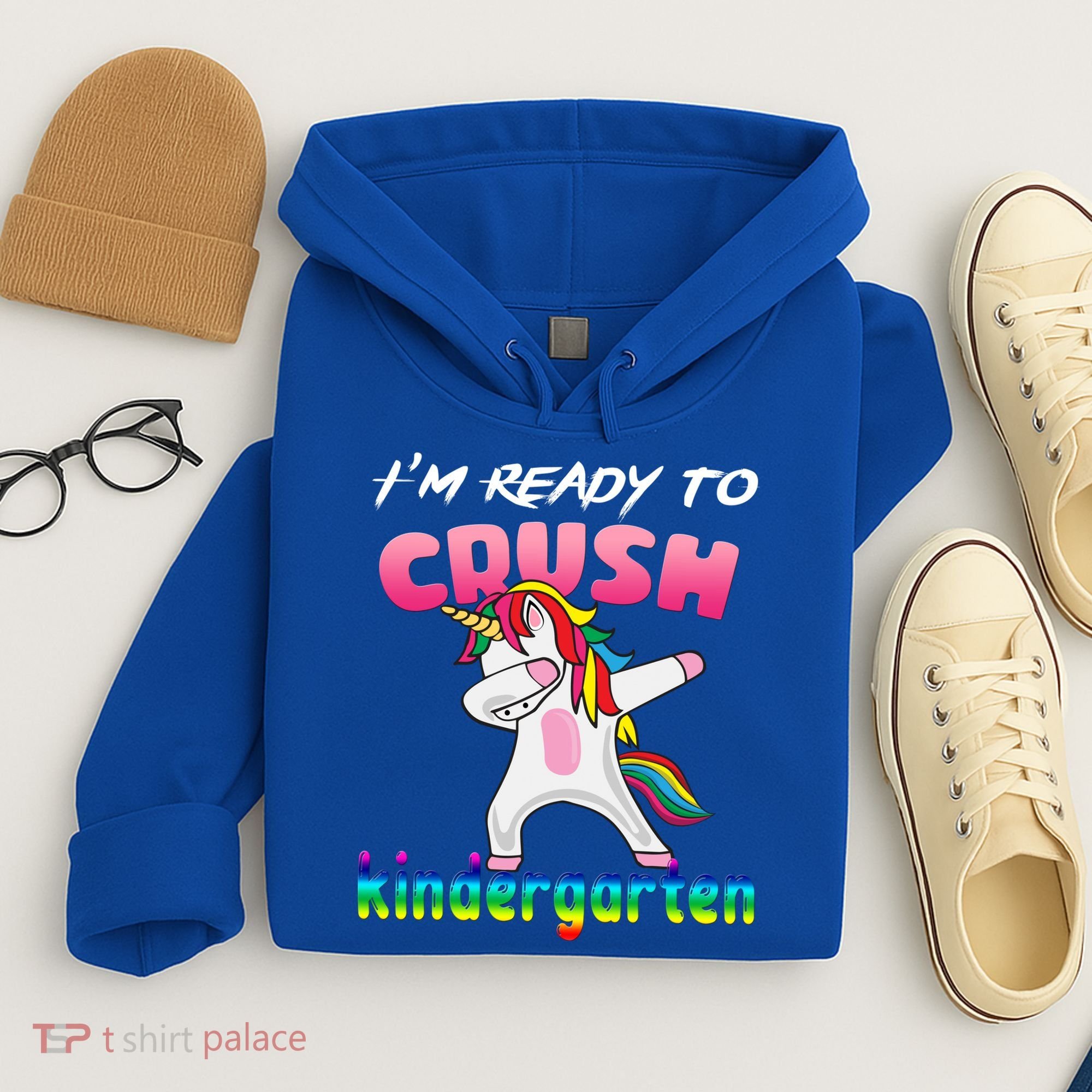 I'm Ready To Crush Kindergarten Cute Unicorn Dab Hoodie