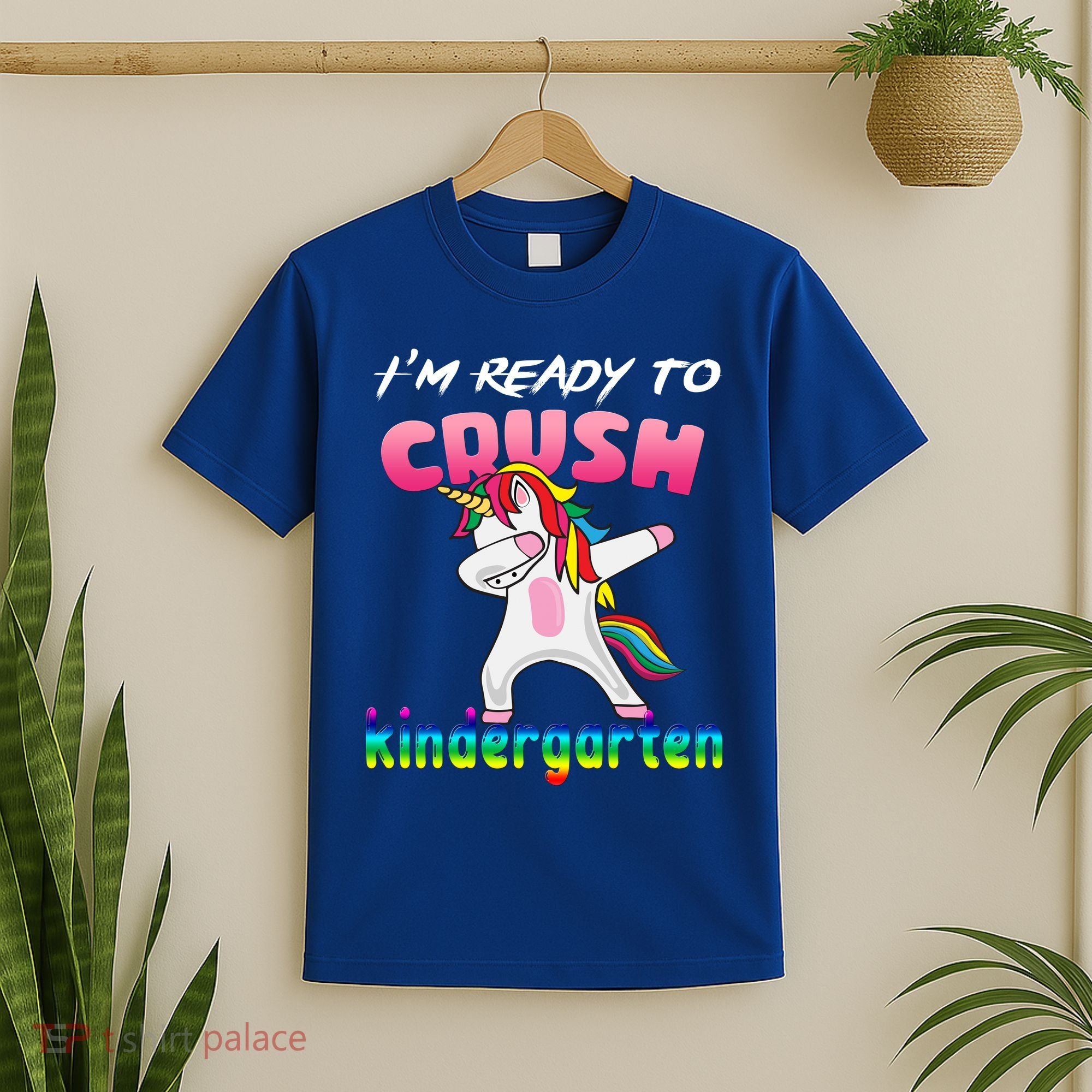 I'm Ready To Crush Kindergarten Cute Unicorn Dab T-Shirt